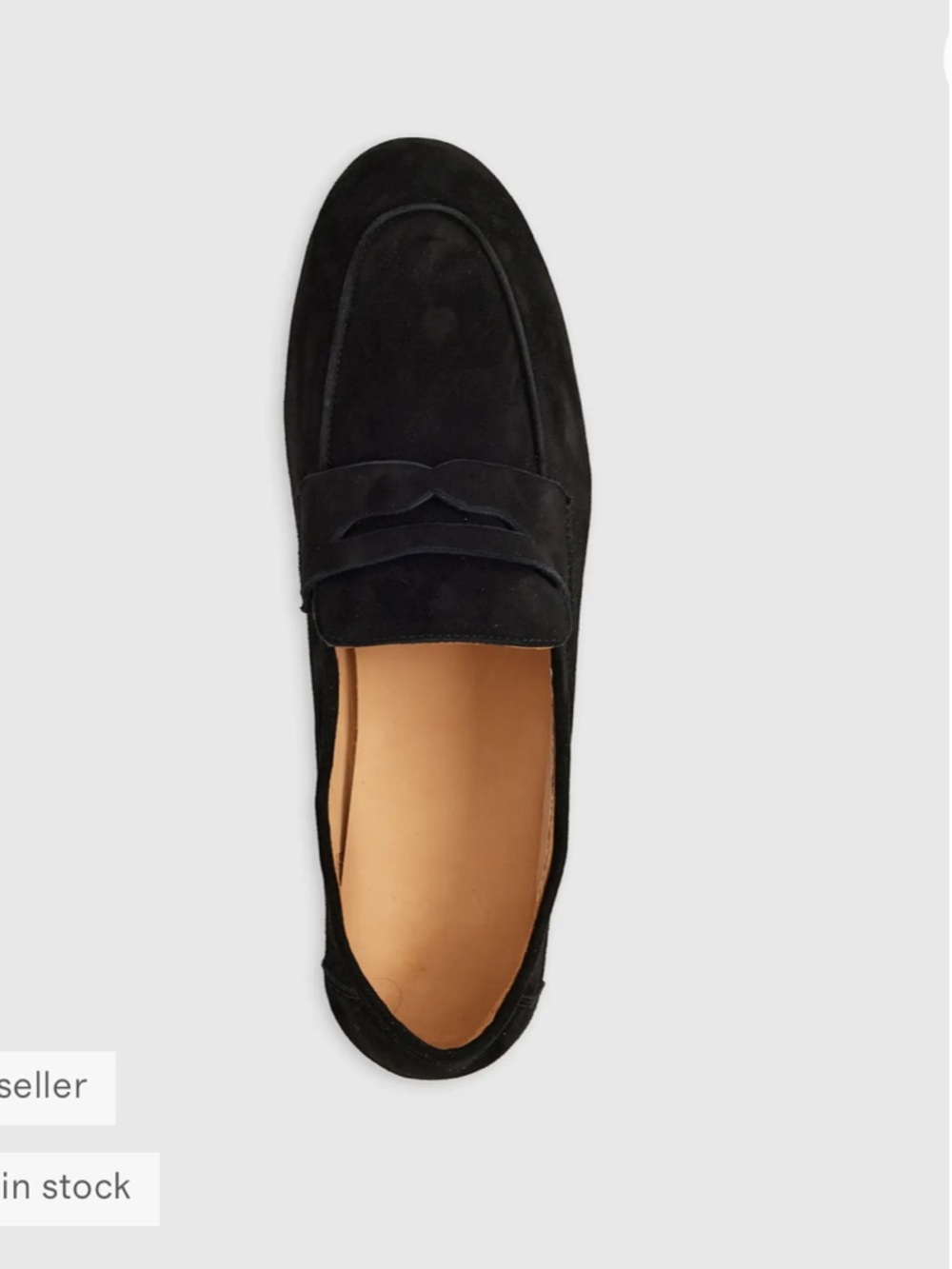 Quince Italian Suede Penny Loafers Brown Size 7 Leather Classic Shoes